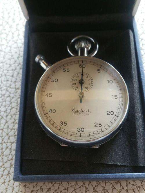 Vintage Stopwatch -working- Hanhart - German-Swiss - 1901-1949