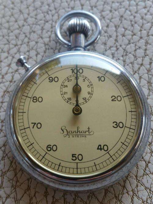 Vintage Stopwatch -working- Hanhart - German-Swiss - 1901-1949