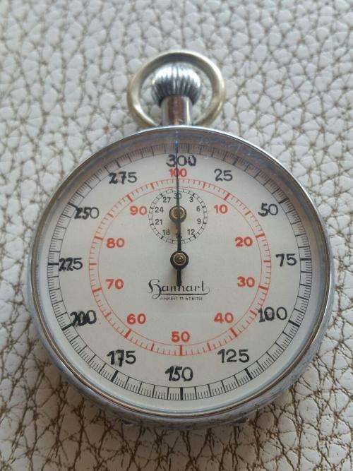 Vintage Stopwatch -working- Hanhart - German-Swiss - 1901-1949