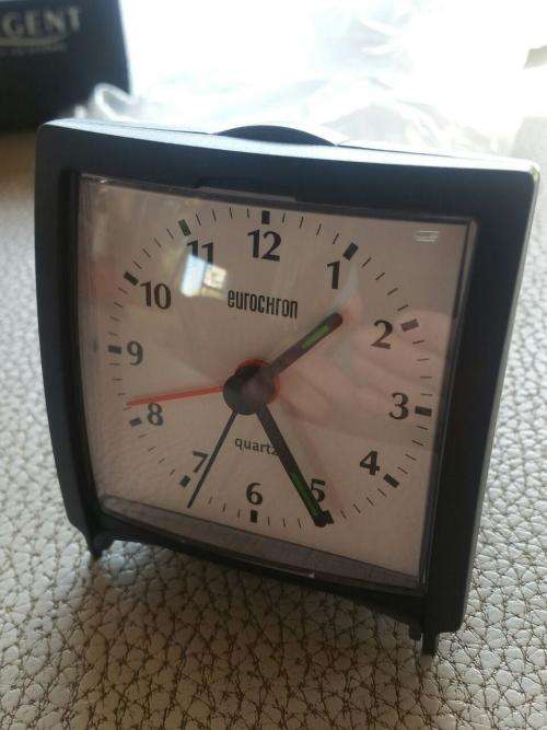 Alarm Clock - Travel clock Eurochron Germany- NEW