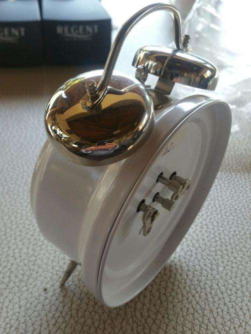Alarm Clock - double bell - manual movement -Comet-Eurochron Germany- NEW
