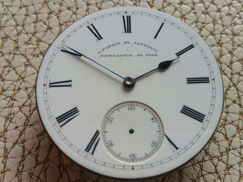Antique Pocket watch Parkin Movement with Dial -Watchmaker Treasures