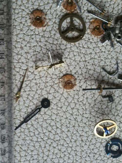 Clock - watch parts - gears and more- 248 Pc - Watchmaker find your Treasure