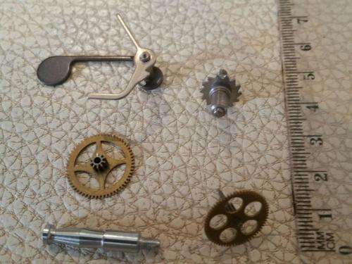 Clock - watch parts - gears - Watchmaker find your Treasure