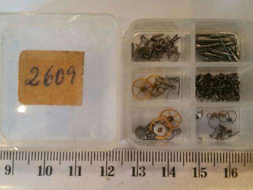 Clock - watch parts - gears and more - Watchmaker or crafter - find your Treasure