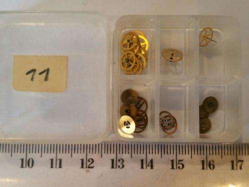 Clock - watch parts - gears and more - Watchmaker or crafter - find your Treasure