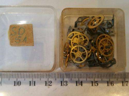 Clock - watch parts - gears and more - Watchmaker or crafter - find your Treasure