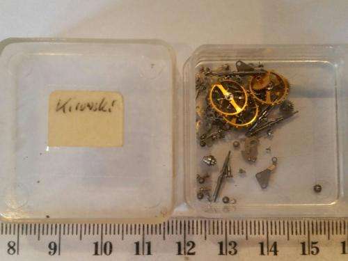 Clock - watch parts - gears and more - Watchmaker or crafter - find your Treasure