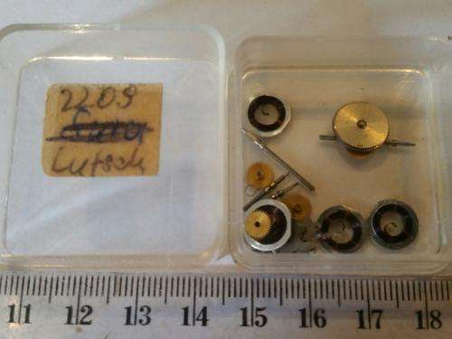 watch parts - gears and more - Watchmaker or crafter - find your Treasure