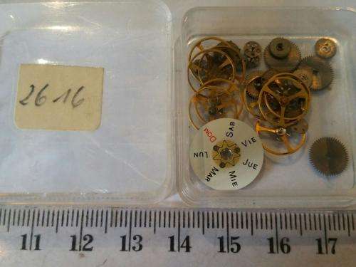watch parts - gears and more - Watchmaker or crafter - find your Treasure