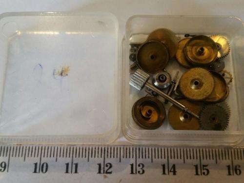 watch parts - gears and more - Watchmaker or crafter - find your Treasure