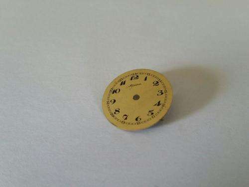 Antique watch Dial Alpina 18mm round -Watchmaker Treasures