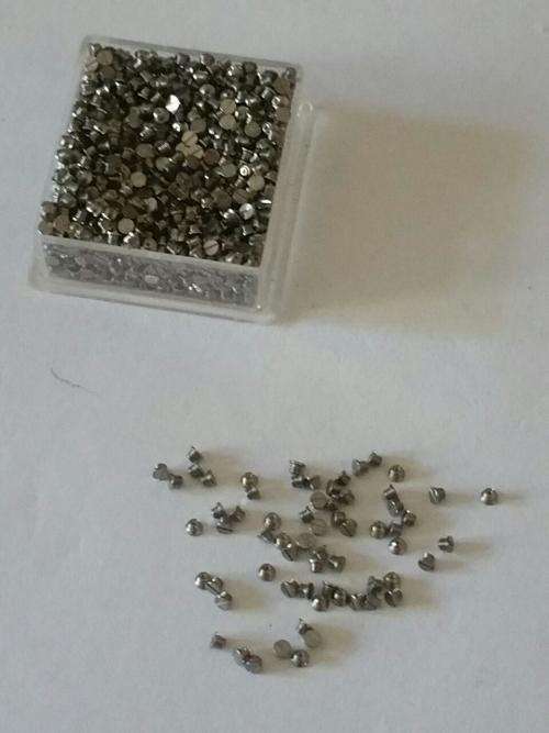 Watch screws 1.1mm x 1.1mm estimated 1800 pices in a box -Watchmaker Treasures