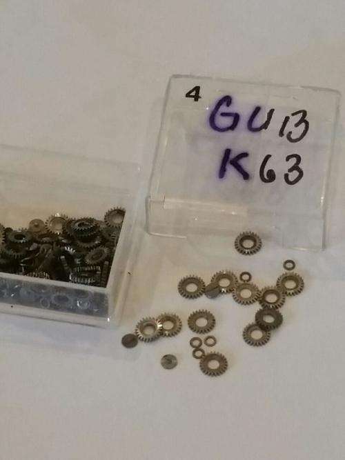 Watch parts Glashütte Kaliber 63 in a box -Watchmaker Treasures