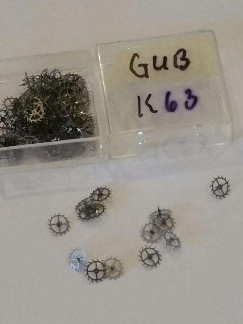 Watch parts Glashütte Kaliber 63 in a box -Watchmaker Treasures