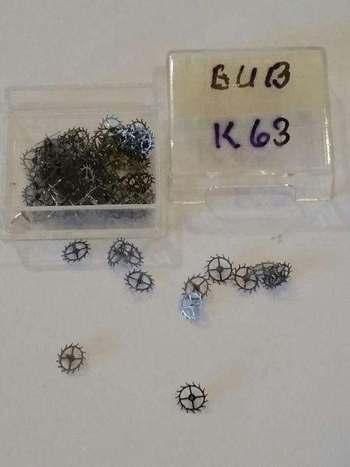 Watch parts Glashütte Kaliber 63 in a box -Watchmaker Treasures