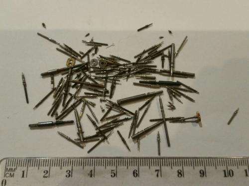 Watch parts winding stems diverse -Watchmaker Treasures