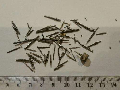 Watch parts winding stems diverse -Watchmaker Treasures