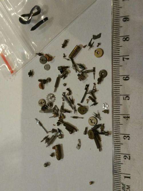 Watch parts mechanical movement diverse -Watchmaker Treasures