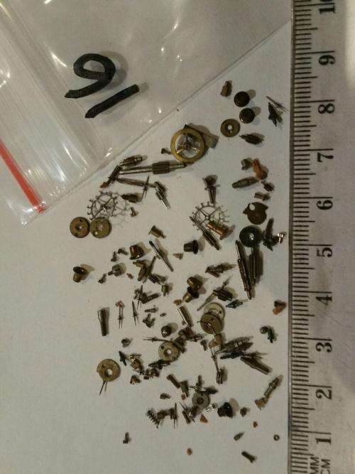 Watch parts mechanical movement diverse -Watchmaker Treasures