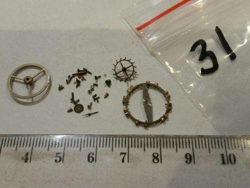 Watch parts mechanical movement diverse -Watchmaker Treasures