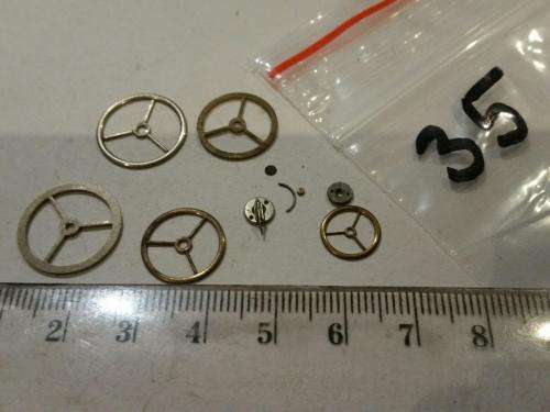 Watch parts mechanical movement diverse -Watchmaker Treasures