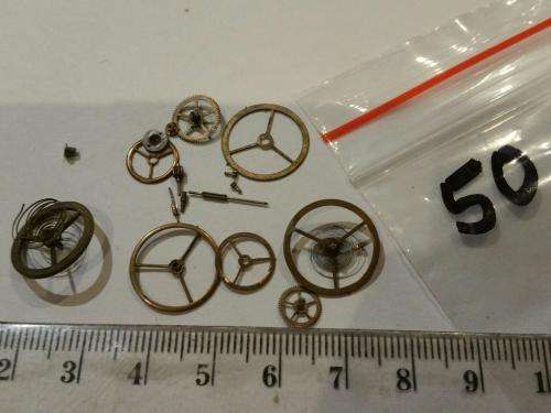 Watch parts mechanical movement diverse -Watchmaker Treasures