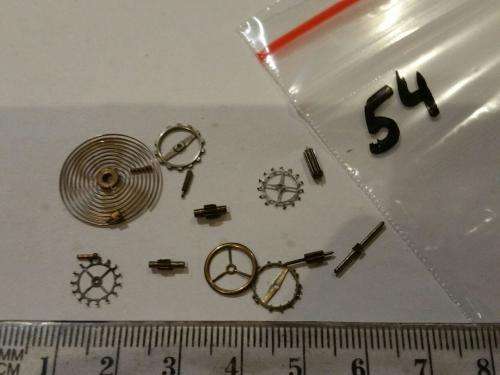 Watch parts mechanical movement diverse -Watchmaker Treasures