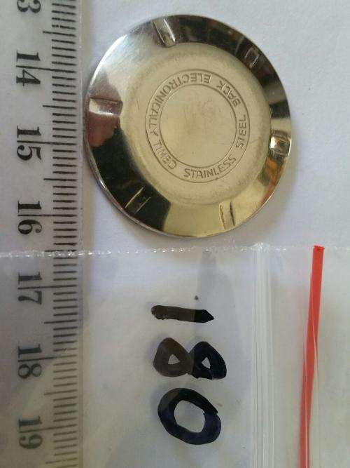 Watch parts - push bottom - inside 32mm -Watchmaker Treasures