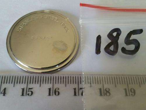 Watch parts - push bottom 054766 - inside 31.6mm -Watchmaker Treasures
