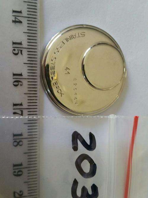 Watch parts - push bottom  - inside 32.0mm -Watchmaker Treasures