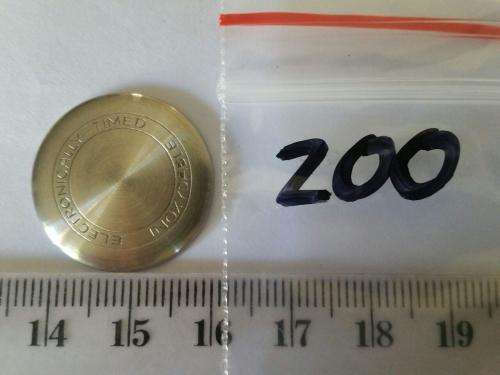 Watch parts - push bottom  - inside 22.0mm -Watchmaker Treasures