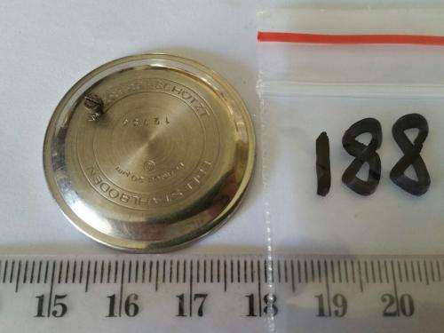 Watch parts - push bottom  - inside 33.1mm -Watchmaker Treasures