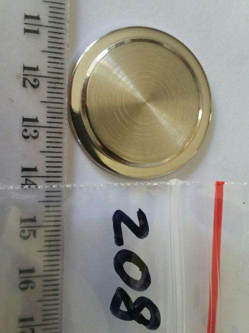 Watch parts - push bottom  - inside 32.3mm -Watchmaker Treasures