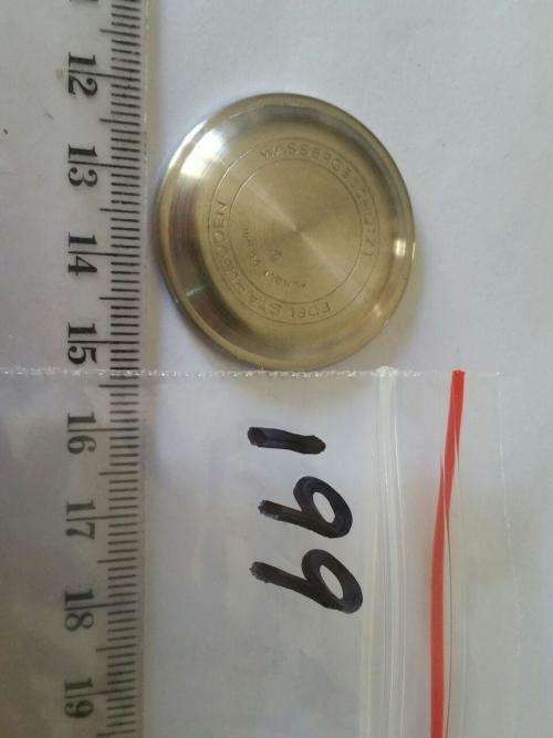 Watch parts - push bottom  - inside 33.0mm -Watchmaker Treasures