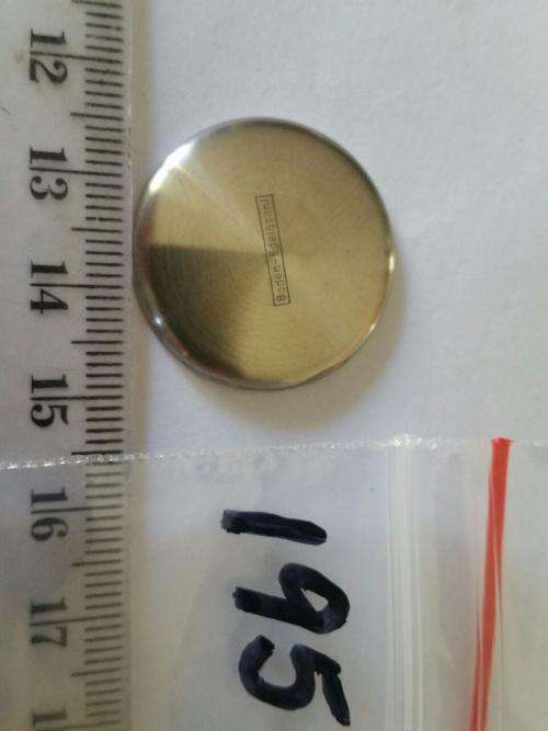 Watch parts - push bottom  - inside 24.9mm -Watchmaker Treasures