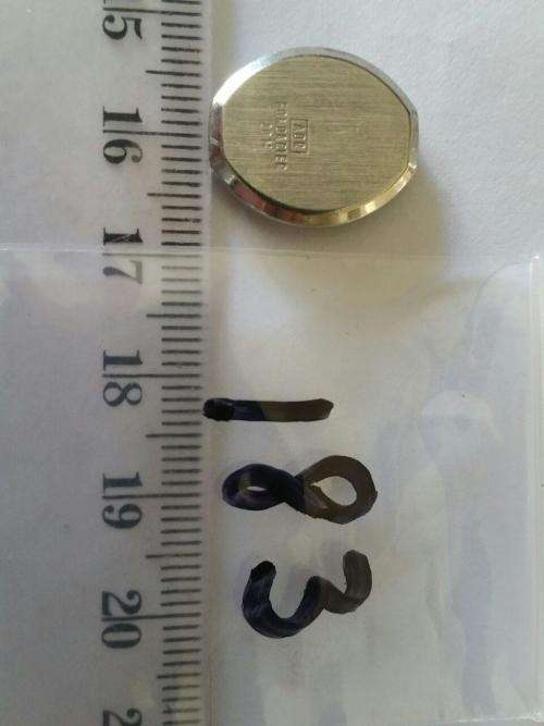 Watch parts - push bottom  - inside 15.1mm -Watchmaker Treasures