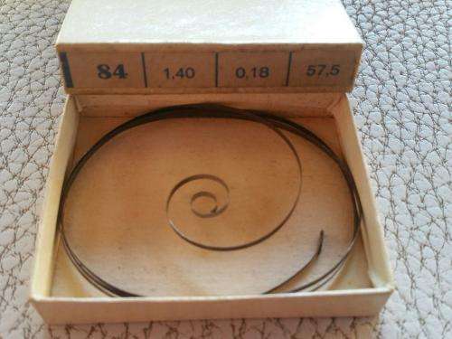 Watch-pocket watch-Stop watch-springs -Watchmaker Treasures -Price p.box (1 spring)