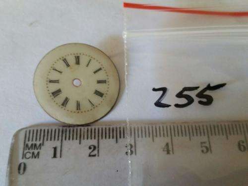Watch parts- Dial Enamel 24.2mm -Watchmaker Treasures