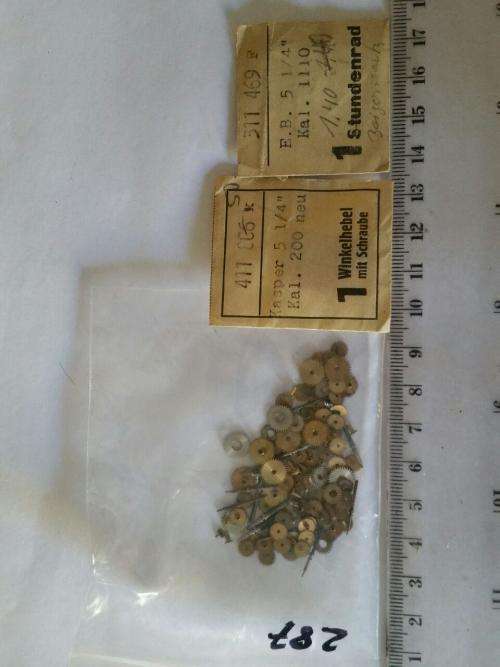 Watch parts- lot of small movement parts -Watchmaker Treasures