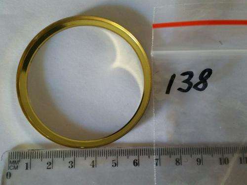 Clock parts- Glass frames 64mm  -Watchmaker Treasures