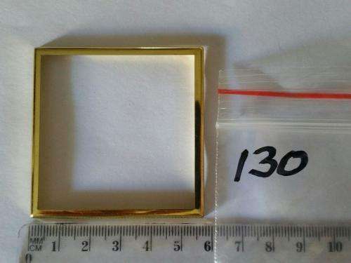 Clock parts- Glass frames 56mm  -Watchmaker Treasures