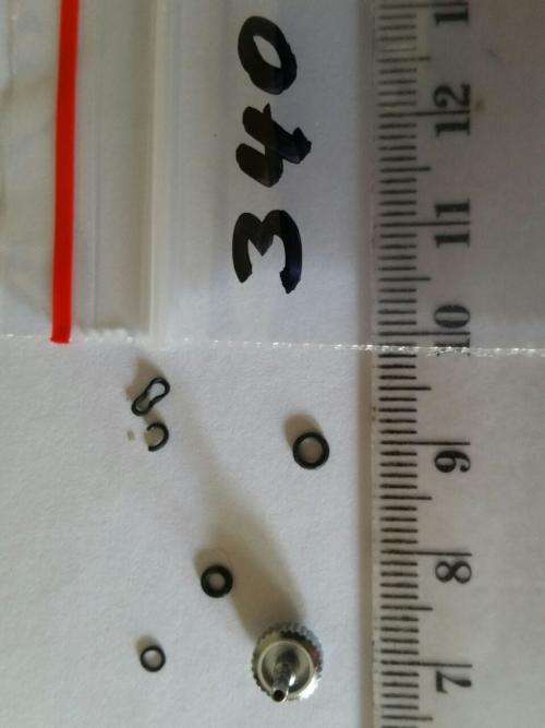 Watch parts-Box crown 6.2mm with gasket-stainl. Made in Germany - Watchmaker find your Treasure