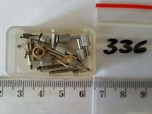Watch parts- 7 crowns pushers and winding stems- Watchmaker find your Treasure