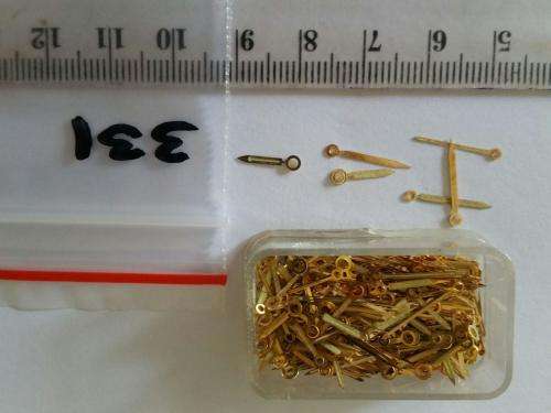 Watch parts-  Box with div. hands  - Watchmaker find your Treasure