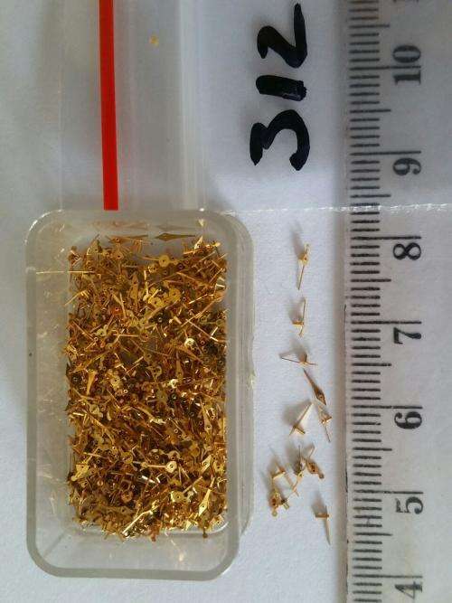 Watch parts-  Box with div. hands  - Watchmaker find your Treasure