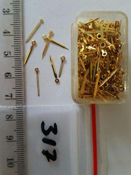 Watch parts-  Box with div. hands  - Watchmaker find your Treasure