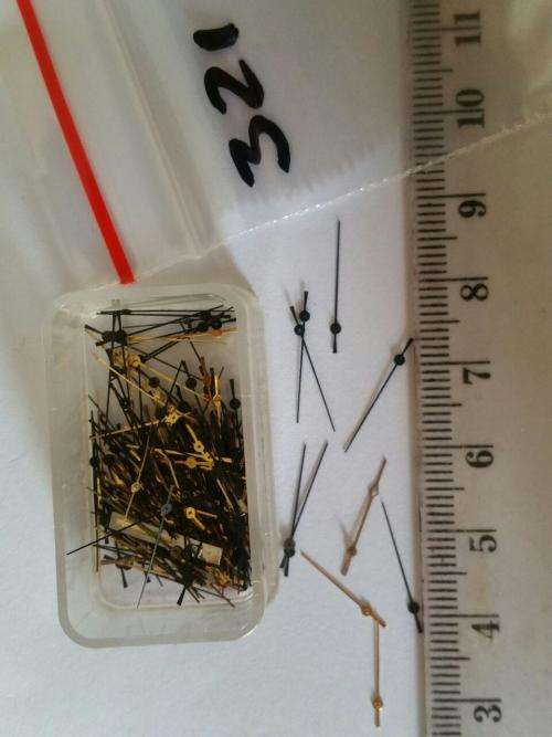 Watch parts-  Box with div. hands  - Watchmaker find your Treasure