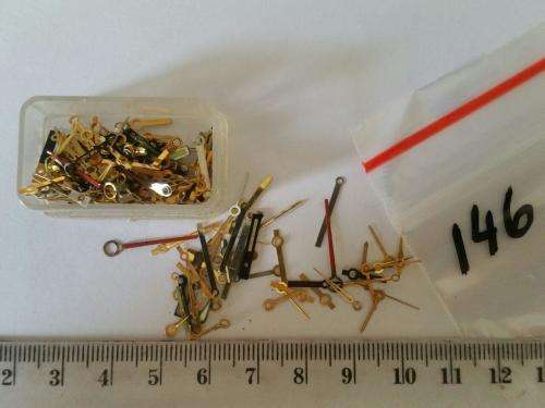 Watch parts- Box with div. hands - Watchmaker find your Treasure