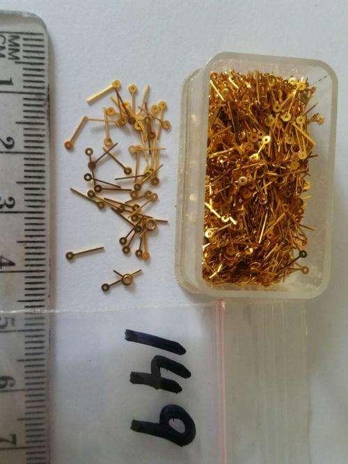Watch parts- Box with div. hands - Watchmaker find your Treasure
